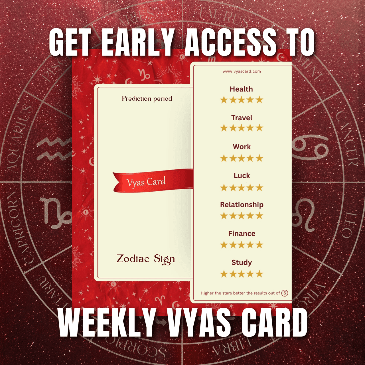 Early Access Weekly Card